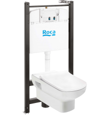 Комплект Roca Dama senso 893104680 подвесной унитаз + инсталляция + сиденье