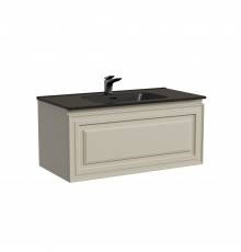 Тумба с раковиной Sancos Very 90, beige soft, раковина CN7002MB
