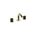 Fantini Venezia Смеситель для биде, 3 отв., излив: 120 мм, цвет: Matt British Gold PVD. 29 P6 N409S,  29 P6 N448