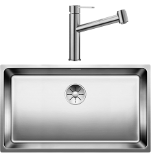 Комплект Мойка Blanco Andano 700-U + Смеситель Ambis-S 523119