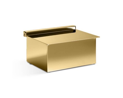 Decor Walther FB 3 Бокс для влажных салфеток 14.5x11.5x8см, настольный, цвет: золото. 0839820