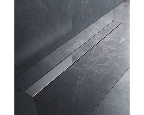 W02SC-U11-090-04SB Трап для душа линейный, универсальный затвор Tile, 90 см W02SC-U11-090-04SB Трап для душа линейный, универсальный затвор Tile, 90 см
