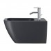 Duravit Happy D.2 Plus Биде подвесное 35.5x54см, с переливом 1 отв для смес, с покрытием WG, цвет: антрацит матовый. 22581513001