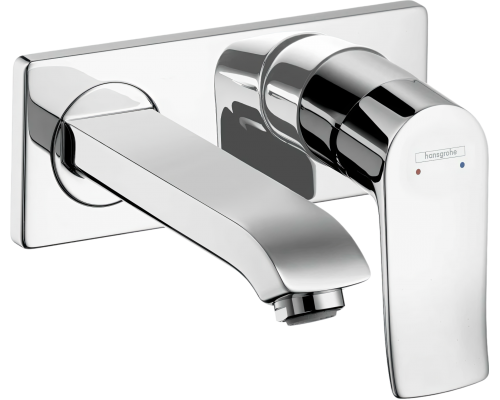 Смеситель для раковины Hansgrohe Metris 31086000 С ВНУТРЕННЕЙ ЧАСТЬЮ