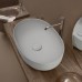 Kerasan Nolita Раковина 60х40 см, без отв., накладная, цвет: светло серый . 534359