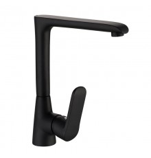 Смеситель для кухни Melodia della vita Heavy Metal MDV35615bk, черный