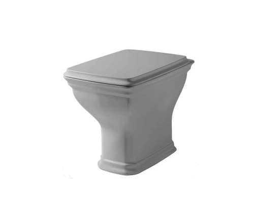 Artceram Civitas Унитаз напольный 36x54 см со сливом в стену, цвет: серый. CIV003 34 00 Artceram Civitas Унитаз напольный 36x54 см со сливом в стену, цвет: серый. CIV003 34 00