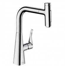 Hansgrohe Metris Select M71 Смеситель для кухни, 1 отв., цвет: хром. 73822000
