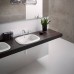 TOTO Public Раковина 53x45x17.7 см, без отв., полувстраеваемая, CeFiONtect, цвет: белый. LW763Y#XW