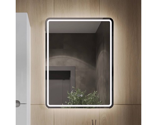 Зеркало Orange Nature 60 с подсветкой и антизапотевателем