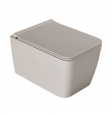 Унитаз подвесной Boheme Zen 967-SET безободковый, с микролифтом, dafne