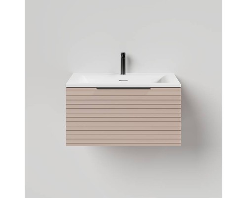 Salini Touch Тумба подвесная 60х50х32см., с раковиной, 1 ящик, гор. фрез., цвет: Taupe. T600H1TON206