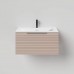 Salini Touch Тумба подвесная 60х50х32см., с раковиной, 1 ящик, гор. фрез., цвет: Taupe. T600H1TON206