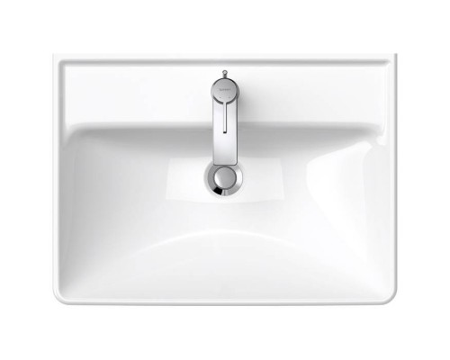Duravit D-Neo Раковина 60х44см., накладная, с переливом, 1 отв., цвет: белый. 2366600000