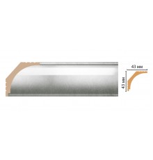 Плинтус DECOMASTER D109-375 ШК/36 (43*43*2400 мм)
