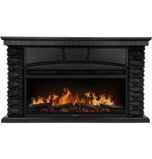 Комплект Электрокамин Electrolux EFP/P-3620LS + Портал Firelight Porto 42/40/36 камень черный, шпон венге
