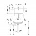 Duravit #1 Раковина 60х46см., подвесная, 1 отв., цвет: белый глянцевый. 23756000002