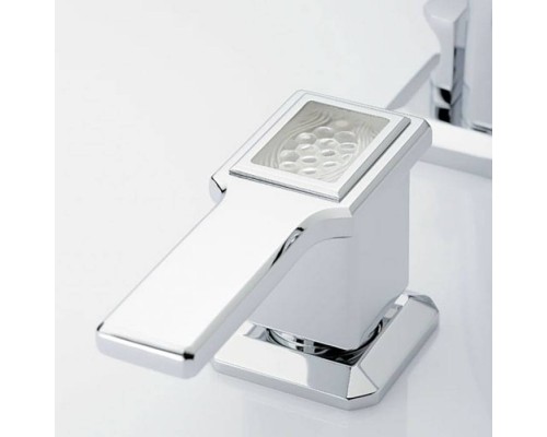 THG Meacute;tropolis agrave; manettes cristal clair Смеситель для раковины, на 3 отв., цвет: хром/прозрачный хрусталь. A2B-A02-151 THG Meacute;tropolis agrave; manettes cristal clair Смеситель для раковины, на 3 отв., цвет: хром/прозрачный хрусталь. A2B-A02-151