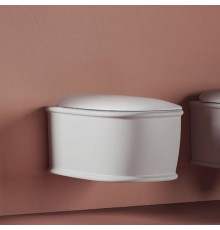 Artceram Atelier Унитаз подвесной, 52х37см, безободковый, с крепежом, цвет: белый матовый. ATV001 05 00