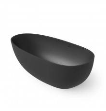 Dea Design Modern Ванна 150x76x54см., отдельностоящая, Solid Surface, цвет: Black №16. DD8608 1500 16