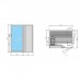 Effegibi Yoku S Door Био-Сауна 174x132х214см, угловая SX, цвет: черный орех. BI 70 20 0020