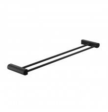 Gessi Rilievo Полотенцедержатель двойной, 60 см, подвесной, цвет: nero XL. 59405#299