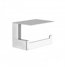 Gessi Rettangolo Держатель для туалетной бумаги с крышкой, подвесной, цвет: хром. 20849#031