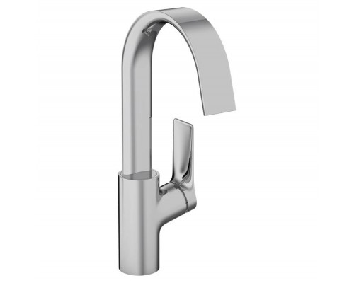 Hansgrohe Vivenis Смеситель для раковины, на 1 отв., с поворотным изливом, с донным клапаном, цвет: хром. 75030000 Hansgrohe Vivenis Смеситель для раковины, на 1 отв., с поворотным изливом, с донным клапаном, цвет: хром. 75030000