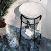 Kerama Marazzi Cono Раковина 44.5х44.5х35см., встраиваемая сверху, без отв., без перелива, цвет: белый глянцевый. CO.wbi.44