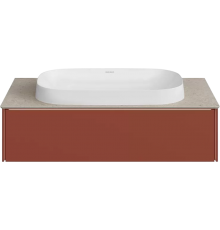 Тумба под раковину KERAMA MARAZZI Magica 90, венецианский красный матовый
