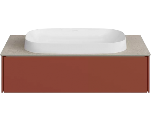 Тумба под раковину KERAMA MARAZZI Magica 90, венецианский красный матовый