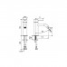 Almar Mixers Смеситель для раковины, 1 отв., без донного клапана, цвет: латунь брашированная PVD. E214000.HB