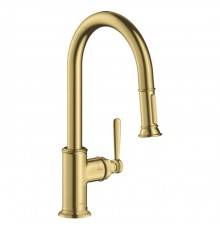 Axor Montreux Смеситель для кухни 180, на 1 отв., цвет: шлифованная медь. 16581950