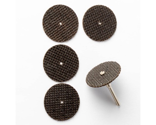 Набор кругов отрезных армированных REDVERG  (5шт+держатель) (830491)