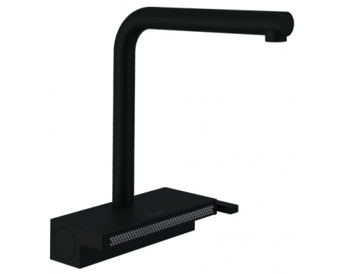 HG 73 830 670 Aquno Select M81 Смеситель для кухни 250 мм, 2 реж., выдвижной Г излив, sBox