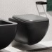 Duravit Happy D.2 Plus Унитаз подвесной rimless 36.5x54см, , вкл. крепление Durafix, с покрытием WG, цвет: антрацит матовый. 22220989001