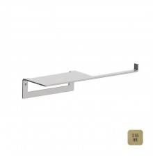 Almar Держатель т/б с полочкой, подвесной, цвет: High Brass PVD. E317000.HB316