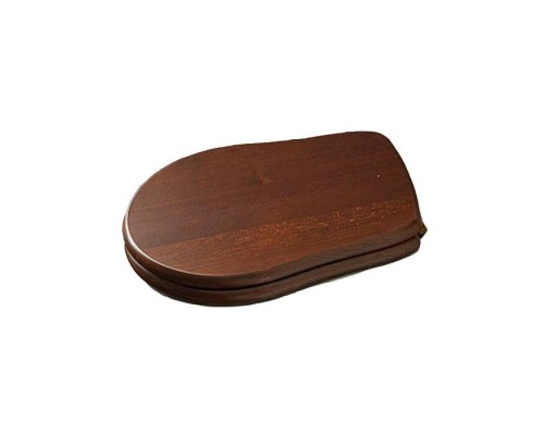 Kerasan Retro Сиденье для унитаза, цвет дерево/бронза. 109340 Kerasan Retro Сиденье для унитаза, цвет дерево/бронза. 109340