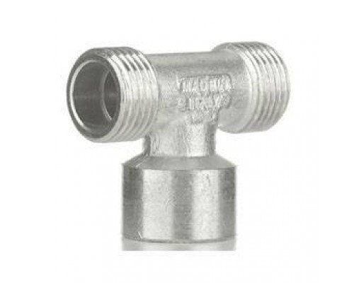 Тройник, ELSEN, TIN латунь, НВН, 1/2, 1/2, 1/2, равнопроходной Тройник, ELSEN, TIN латунь, НВН, 1/2, 1/2, 1/2, равнопроходной
