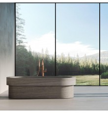 Dea Design Marble Verona Ванна 184х85х54см., отдельностоящая, мрамор, цвет: Stone Silk. DD1561 1840 SS