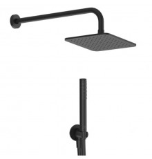 IS BD781XG Верхний душ 200х200 мм, 1 режим, + бок. кроншт. 400 мм, + душевой набор, ручной душ микро BD781XG