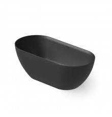 Dea Design Edge Ванна 160x75x56см., отдельностоящая, Solid Surface, цвет: Black №16. DD8919 1600 16