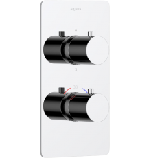 Термостатический смеситель AQUATEK Европа AQ1393CR для ванны с душем, С ВНУТРЕННЕЙ ЧАСТЬЮ, 3 режима, хром