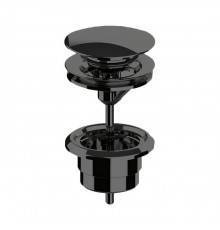 Almar Mixers Донный клапан 11/4 для раковины, цвет: черный металл брашированный PVD. E094000.AB