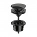 Almar Mixers Донный клапан 11/4 для раковины, цвет: черный металл брашированный PVD. E094000.AB