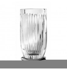 3SC Elegance Стакан настольный, цвет: прозрачный хрусталь/никель черный матовый. EL03ACRCFM