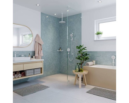 Hansgrohe Croma Верхний душ 28см., потолочный/настенный, цвет: белый матовый. 26220700