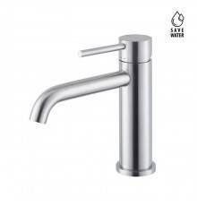 Newform X-STEEL 316 Смеситель для раковины на 1 отв.,  без донного клапана, излив 14.5см., цвет: INOX. 69612X.50.050