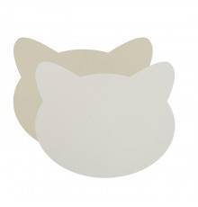 ADJ Костер детский Cat, 12x12 см., цвет: белый/панна котта. 0013.10/16