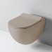 Artceram File 2.0 Унитаз подвесной 36х52см, безободковый, турбо смыв the.reel, saniglaze, цвет: matera. FLV006 41 00